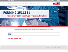 Tablet Screenshot of neff-pressen.de